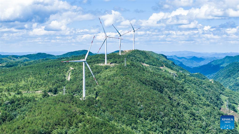 Guizhou im Südwesten Chinas treibt saubere Energie mit neuer umfassender Basis voran