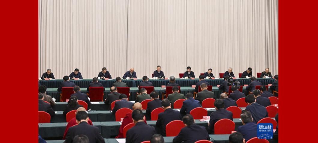 Xi Jinping dr?ngt auf den Aufbau eines neuen sozialistischen, modernisierten Xizangs