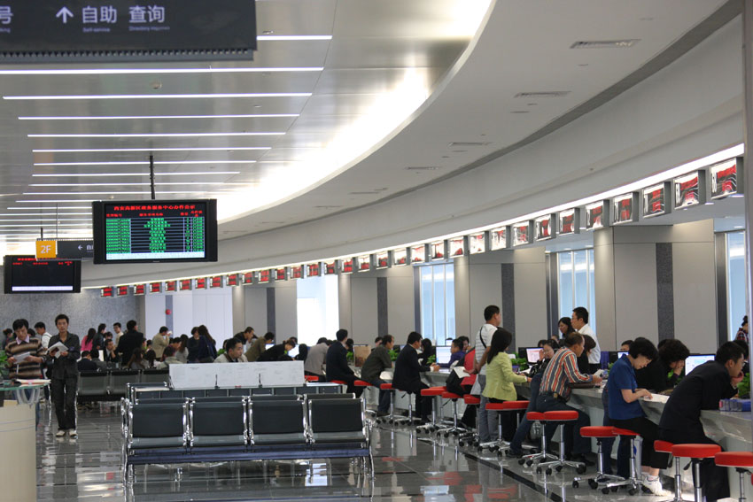 Landschaft der Xi'an Hightech-Zone (11)