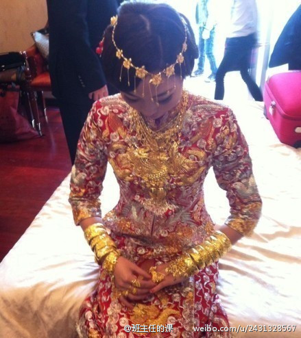Die ?goldene“ Braut von Fujian